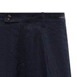 Bermuda Harry in lino con pince MCHAR3259S26B 016 MICHAEL COAL 