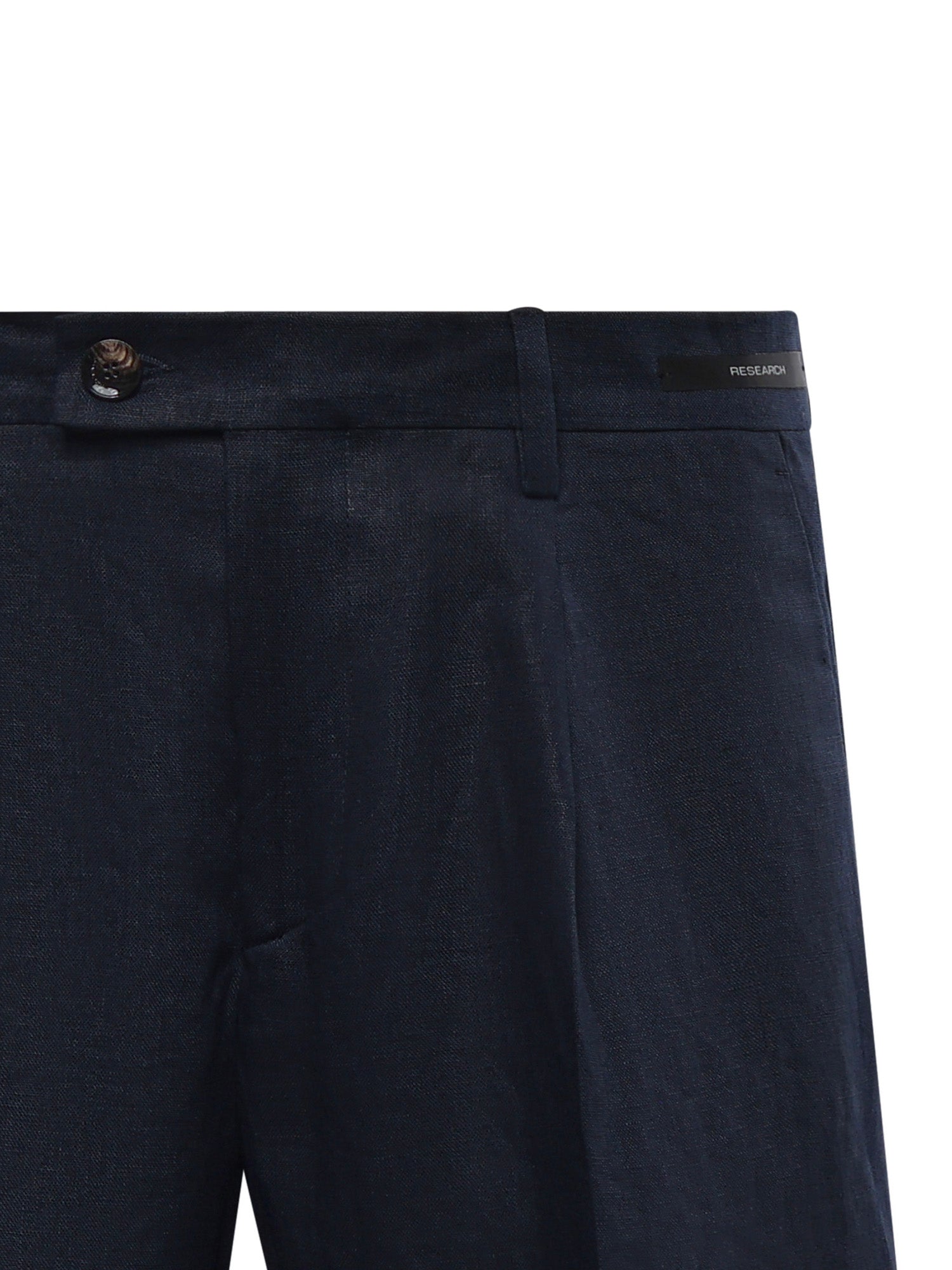 Bermuda Harry in lino con pince MCHAR3259S26B 016 MICHAEL COAL 