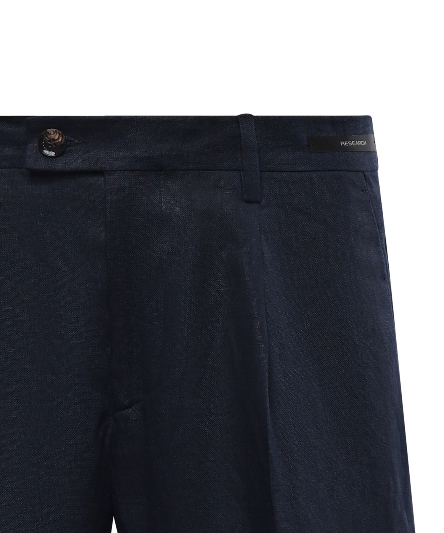 Bermuda Harry in lino con pince MCHAR3259S26B 016 MICHAEL COAL 