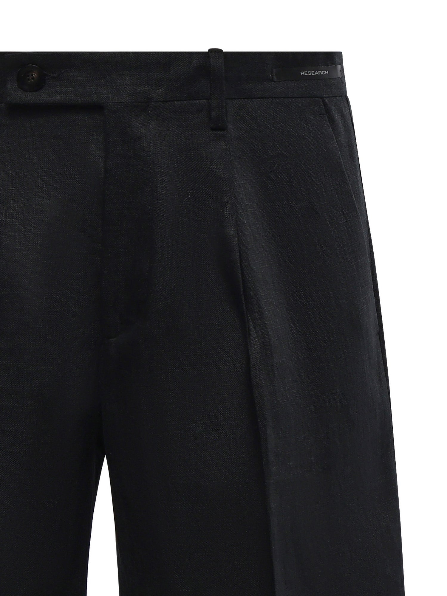 Bermuda Harry in lino con pince MCHAR3259S26B 019 MICHAEL COAL 