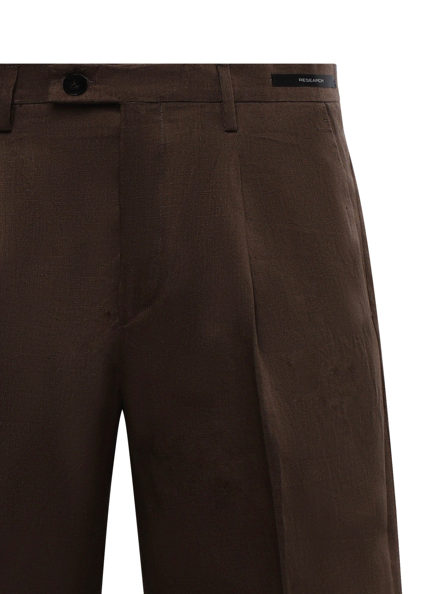 Bermuda Harry in lino con pince MCHAR3259S26B 194 MICHAEL COAL 