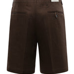 Bermuda Harry in lino con pince MCHAR3259S26B 194 MICHAEL COAL 