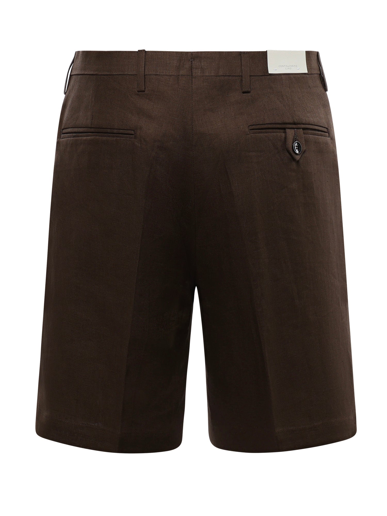 Bermuda Harry in lino con pince MCHAR3259S26B 194 MICHAEL COAL 