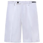Bermuda Harry in lino con pince MCHAR3259S26B 282 MICHAEL COAL 