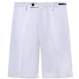 Bermuda Harry in lino con pince MCHAR3259S26B 282 MICHAEL COAL 