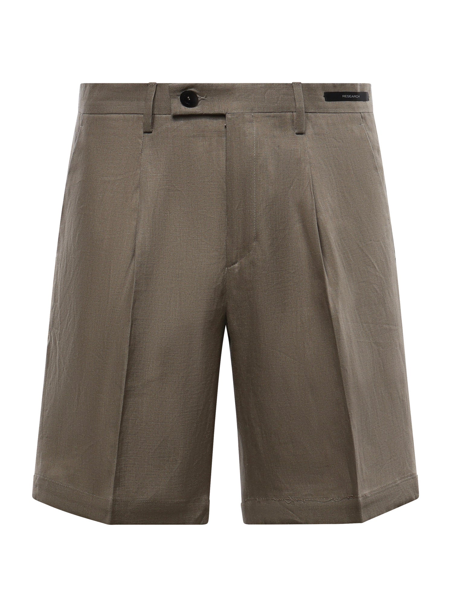 Bermuda Harry in lino con pince MCHAR3259S26B 880 MICHAEL COAL 