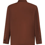Overshirt James in misto lana MCJAM3687S26 337 MICHAEL COAL 