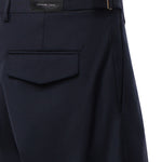 Bermuda Jessie in misto lana<BR/> MCJES3687S26B 016 MICHAEL COAL 