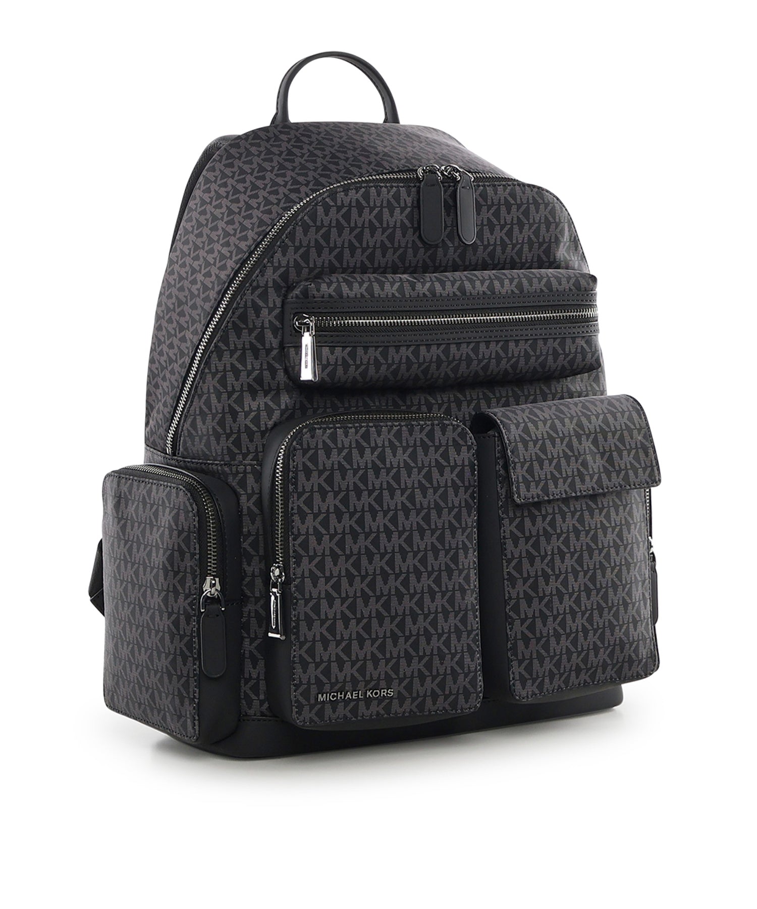 Zaino cargo Brooklyn con stampa logo 33R6LBNB7O 001 MICHAEL MICHAEL KORS 