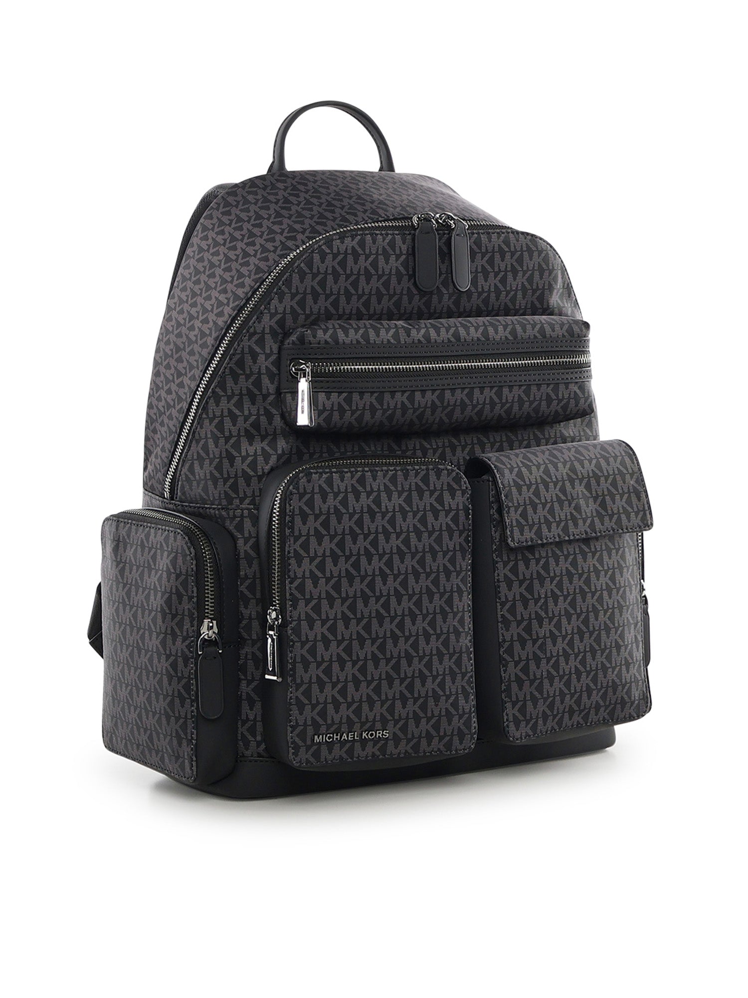 Zaino cargo Brooklyn con stampa logo 33R6LBNB7O 001 MICHAEL MICHAEL KORS 