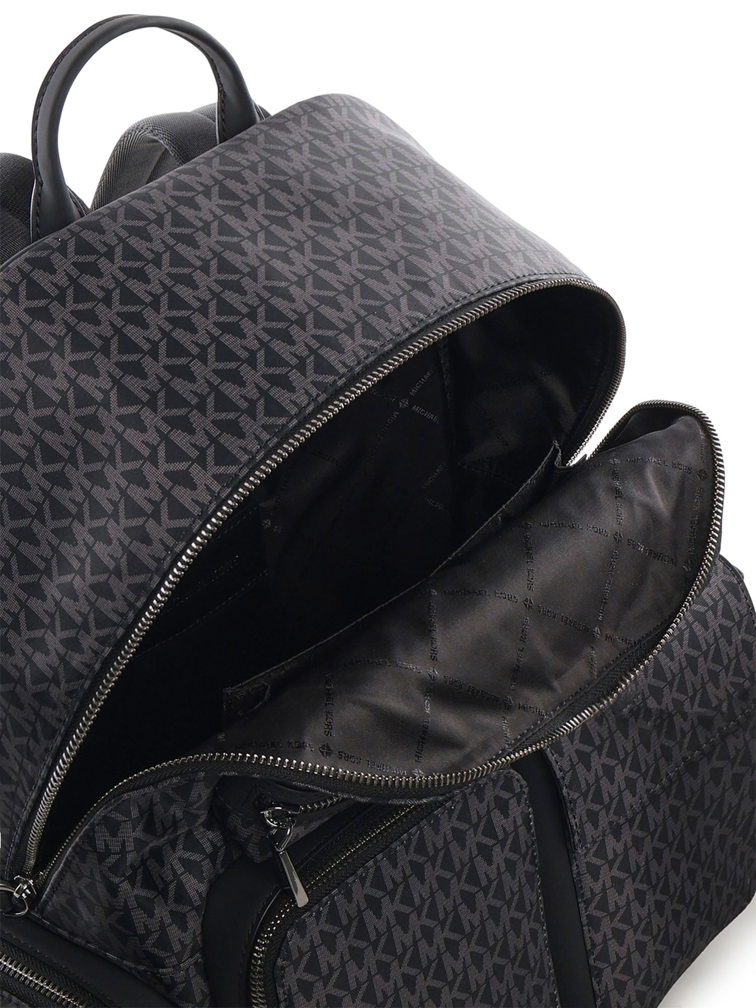 Zaino cargo Brooklyn con stampa logo 33R6LBNB7O 001 MICHAEL MICHAEL KORS 