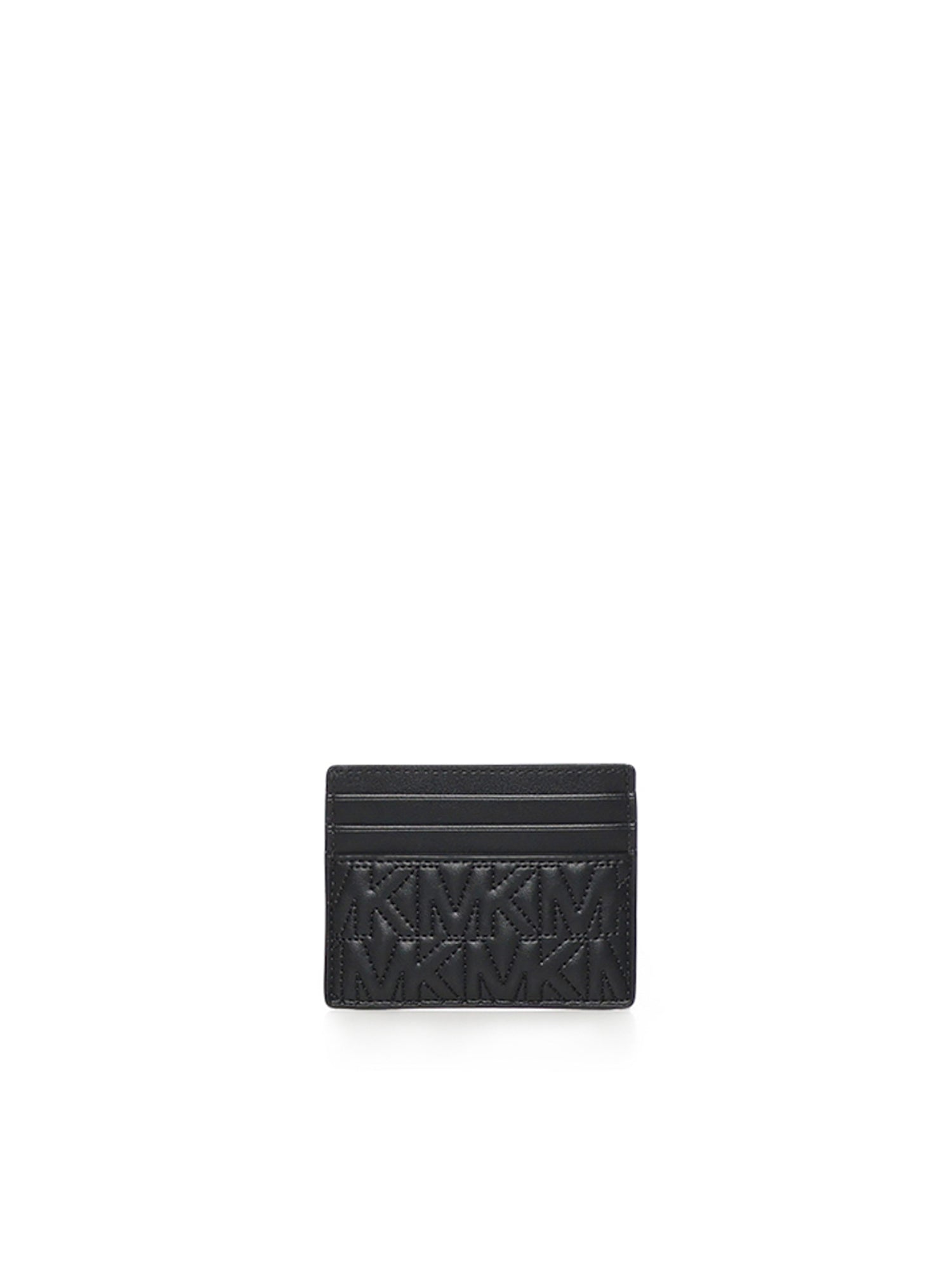 Portacarte Hudson trapuntato con logo 39R6SHDD2L 001 MICHAEL MICHAEL KORS 