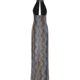 Abito lungo con lamé e paillettes DS26SG2V BC0065SMSNS MISSONI 