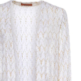 Cardigan lungo in viscosa lamé DS26SM0T BR015XS01LI MISSONI 