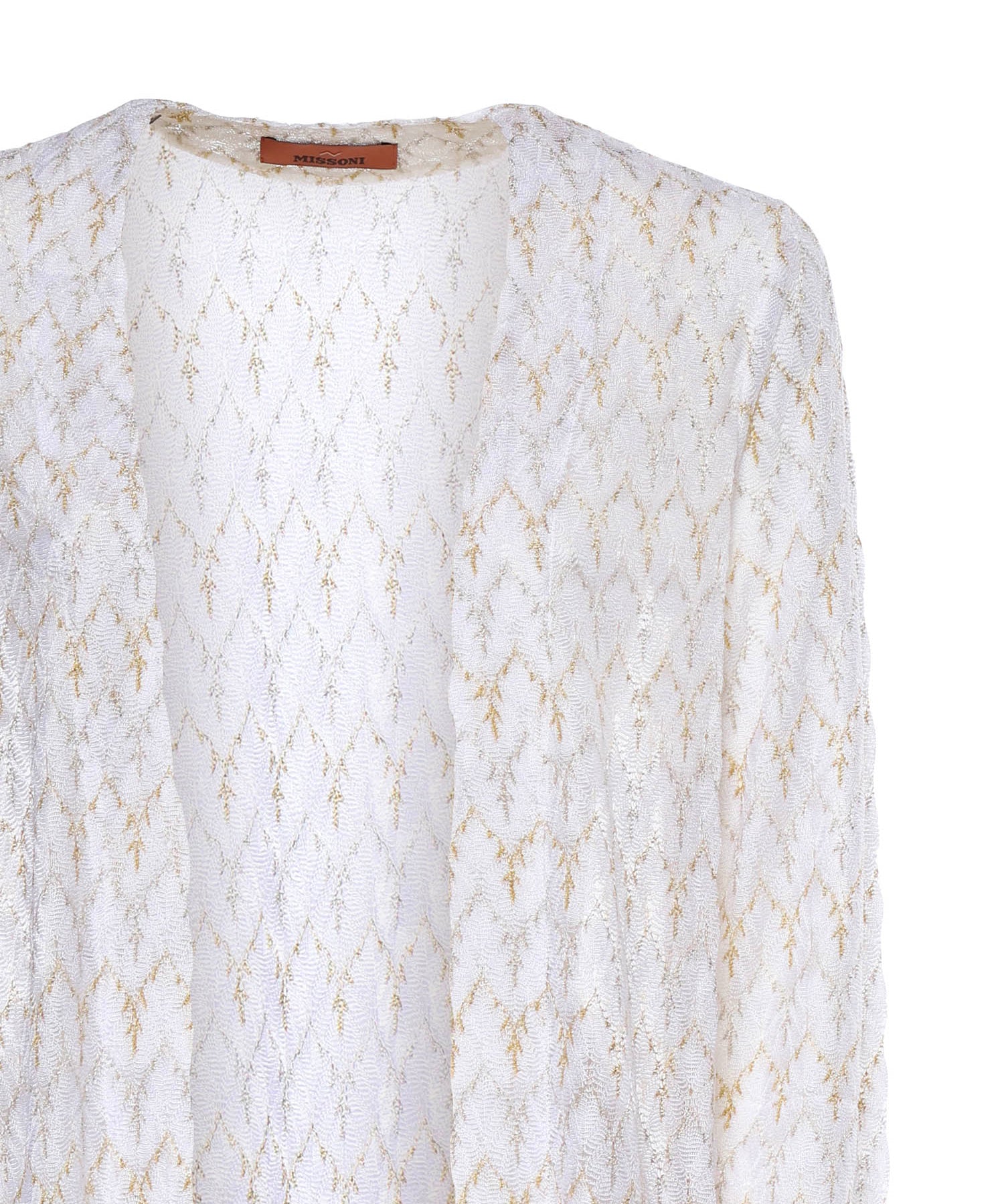 Cardigan lungo in viscosa lamé DS26SM0T BR015XS01LI MISSONI 