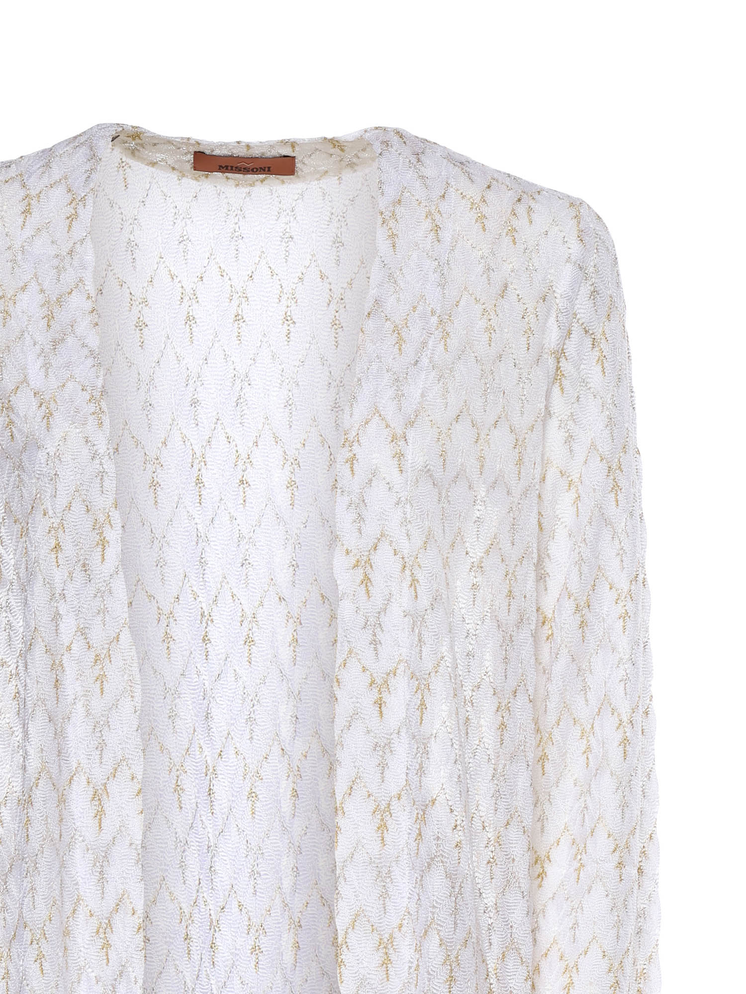 Cardigan lungo in viscosa lamé DS26SM0T BR015XS01LI MISSONI 