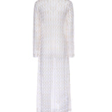 Cardigan lungo in viscosa lamé DS26SM0T BR015XS01LI MISSONI 