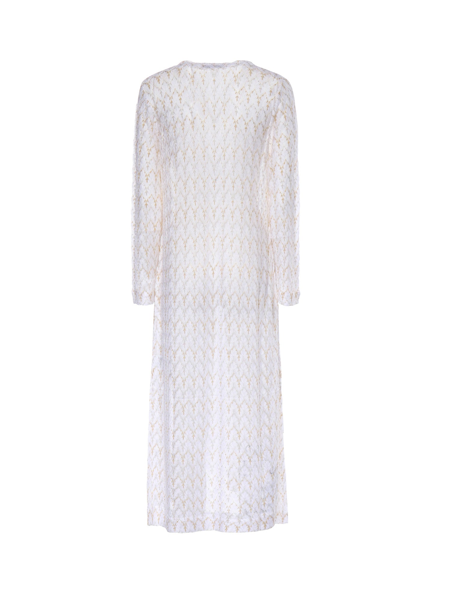 Cardigan lungo in viscosa lamé DS26SM0T BR015XS01LI MISSONI 