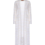 Cardigan lungo in viscosa lamé DS26SM0T BR015XS01LI MISSONI 