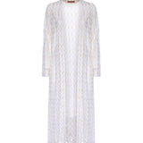 Cardigan lungo in viscosa lamé DS26SM0T BR015XS01LI MISSONI 