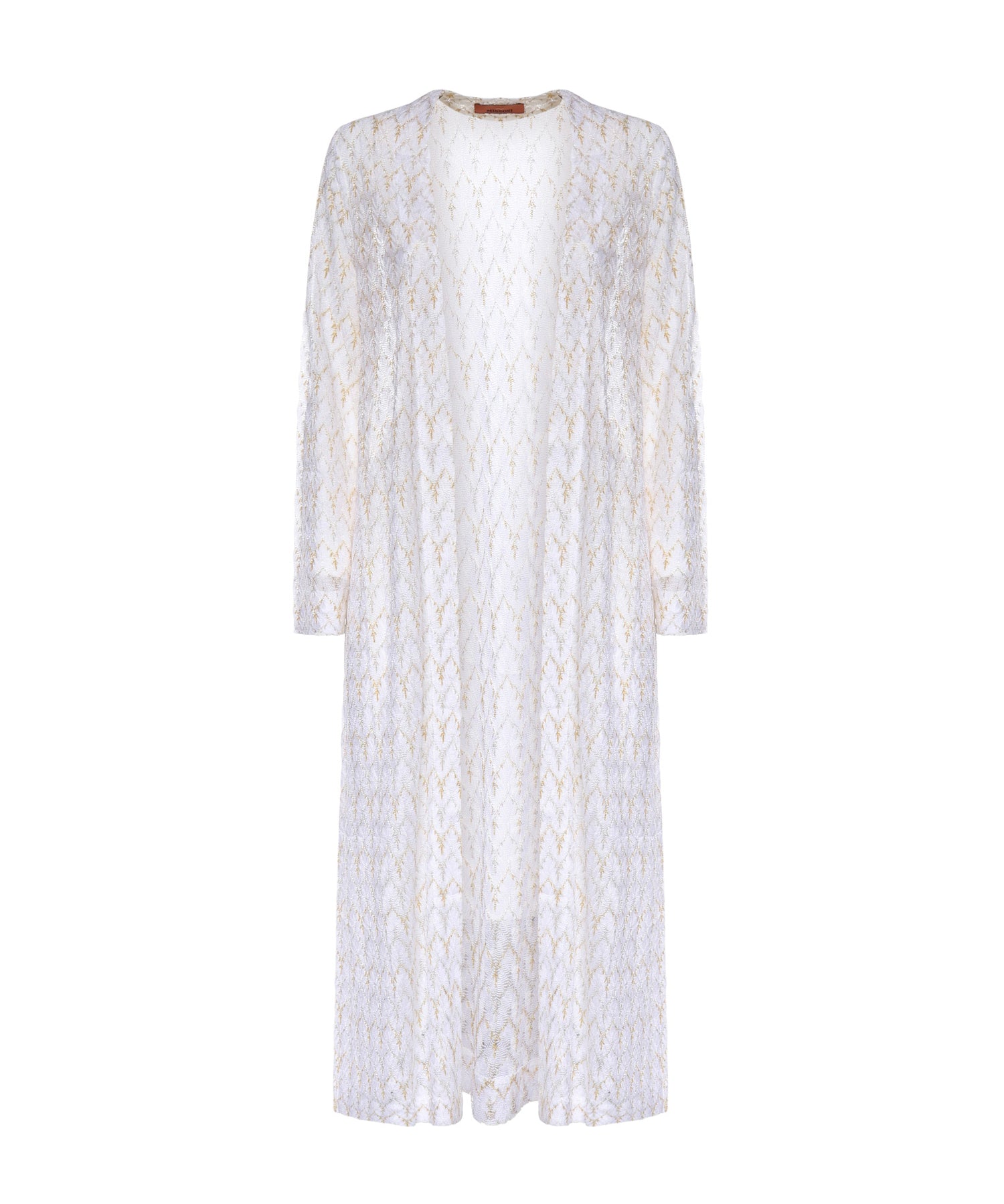 Cardigan lungo in viscosa lamé DS26SM0T BR015XS01LI MISSONI 