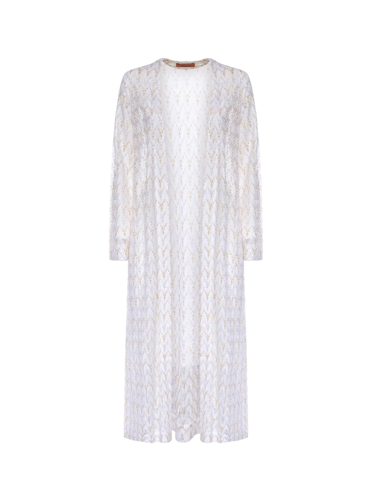 Cardigan lungo in viscosa lamé DS26SM0T BR015XS01LI MISSONI 