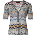 Maglia in lamé a zig-zag DS26SN1N BR015BSMSNN MISSONI 