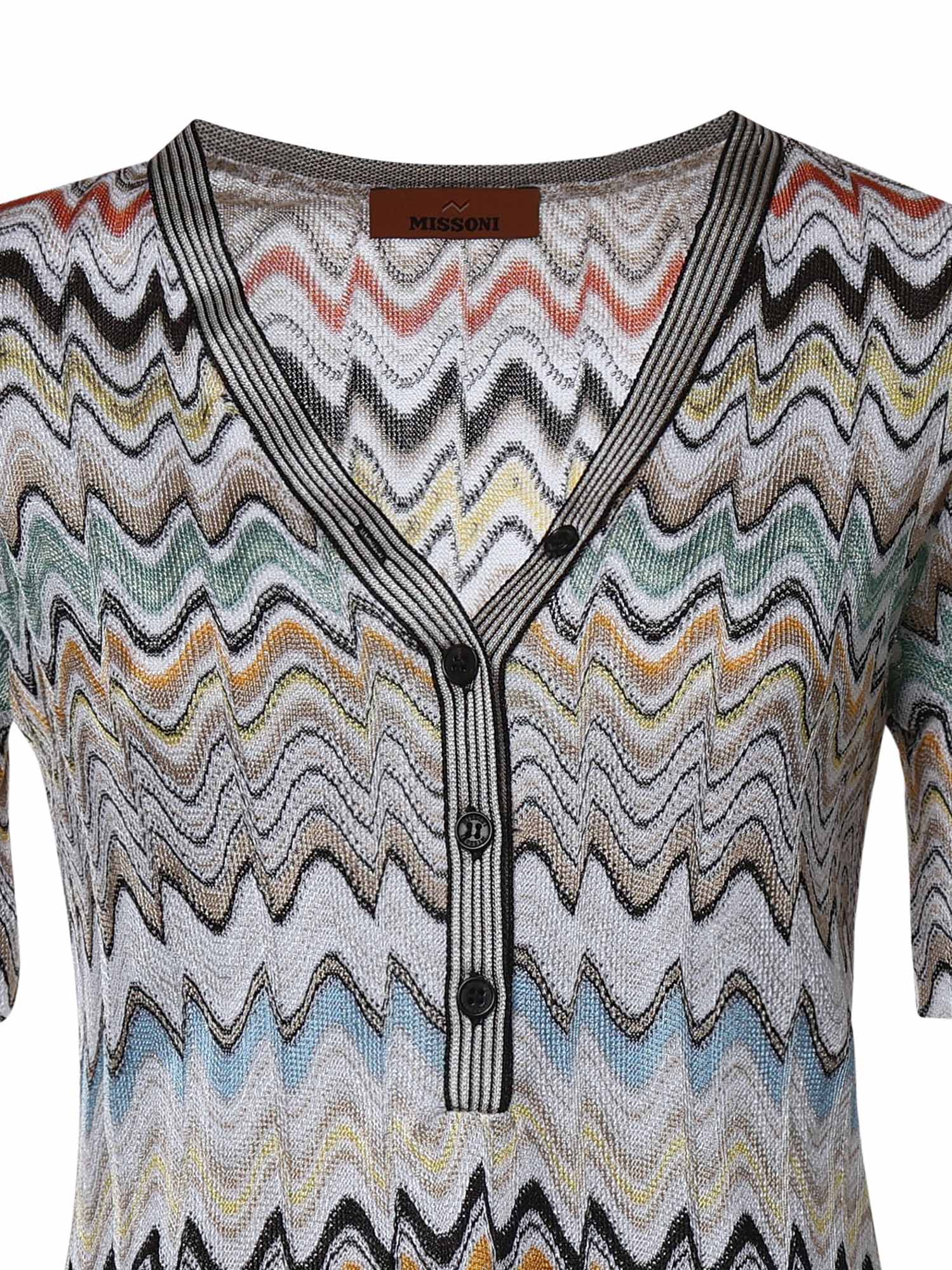 Maglia in lamé a zig-zag DS26SN1N BR015BSMSNN MISSONI 