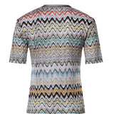 Maglia in lamé a zig-zag DS26SN1N BR015BSMSNN MISSONI 