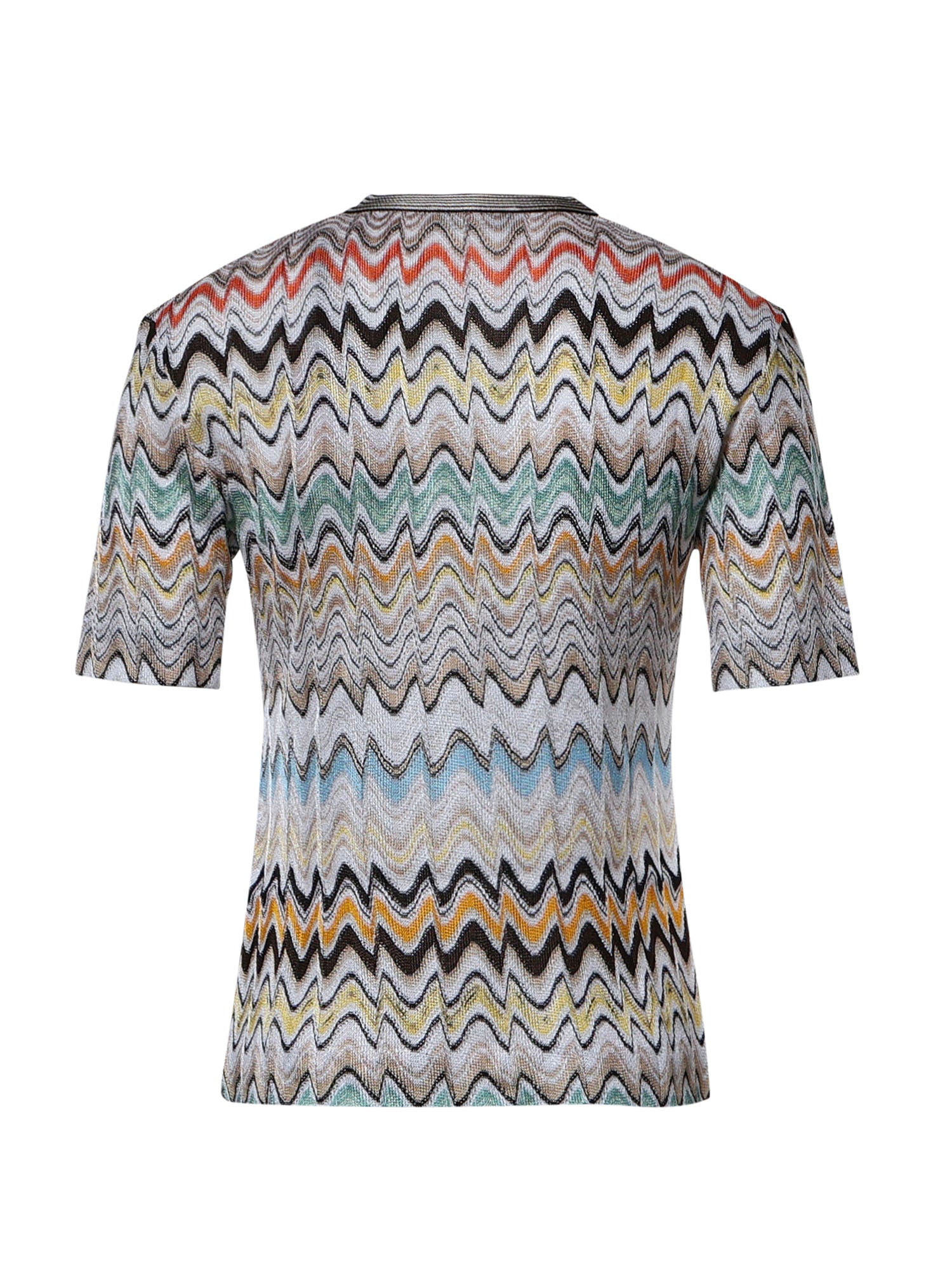 Maglia in lamé a zig-zag DS26SN1N BR015BSMSNN MISSONI 