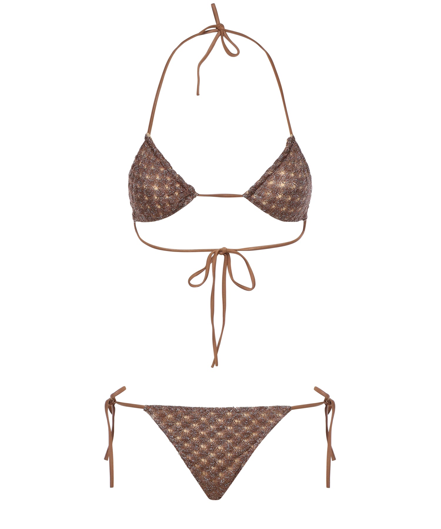 Bikini in viscosa lamé motivo ragnatela MC22SP00 BR014DS80EE MISSONI 