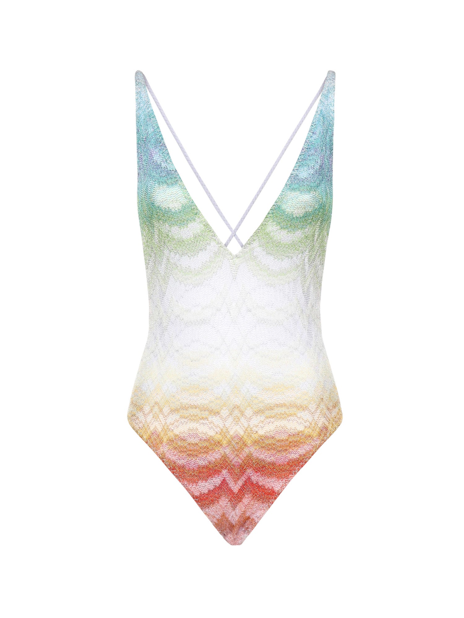 Costume intero in viscosa lamé MC22SP03 BR014HSM9X1 MISSONI 