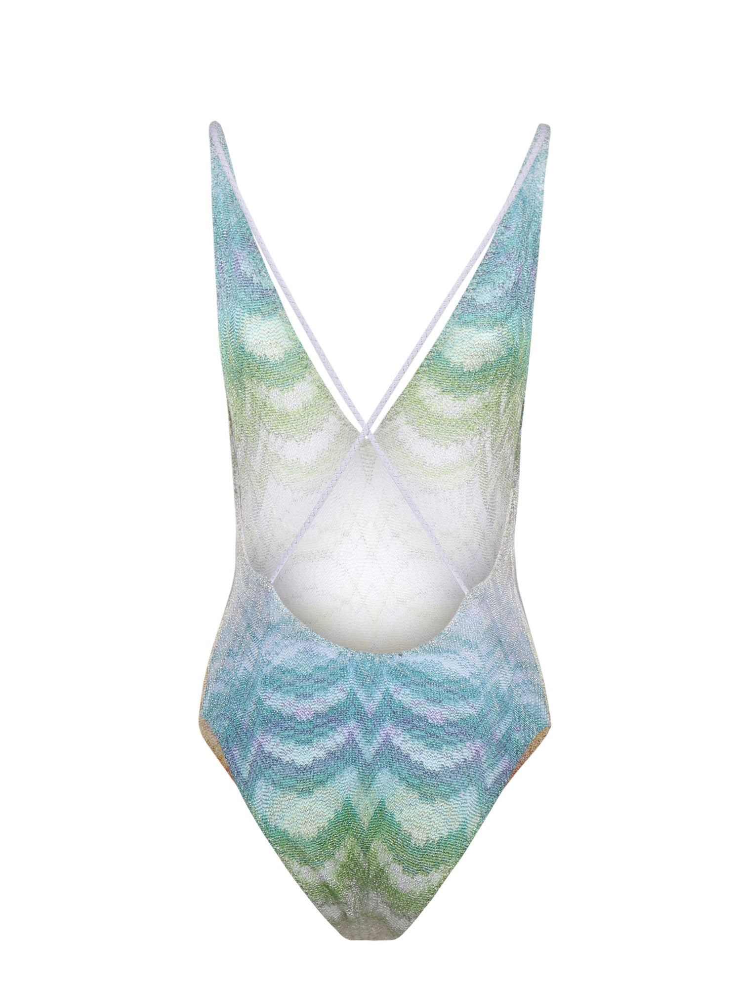 Costume intero in viscosa lamé MC22SP03 BR014HSM9X1 MISSONI 