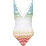 Costume intero in viscosa lamé MC22SP03 BR014HSM9X1 MISSONI 