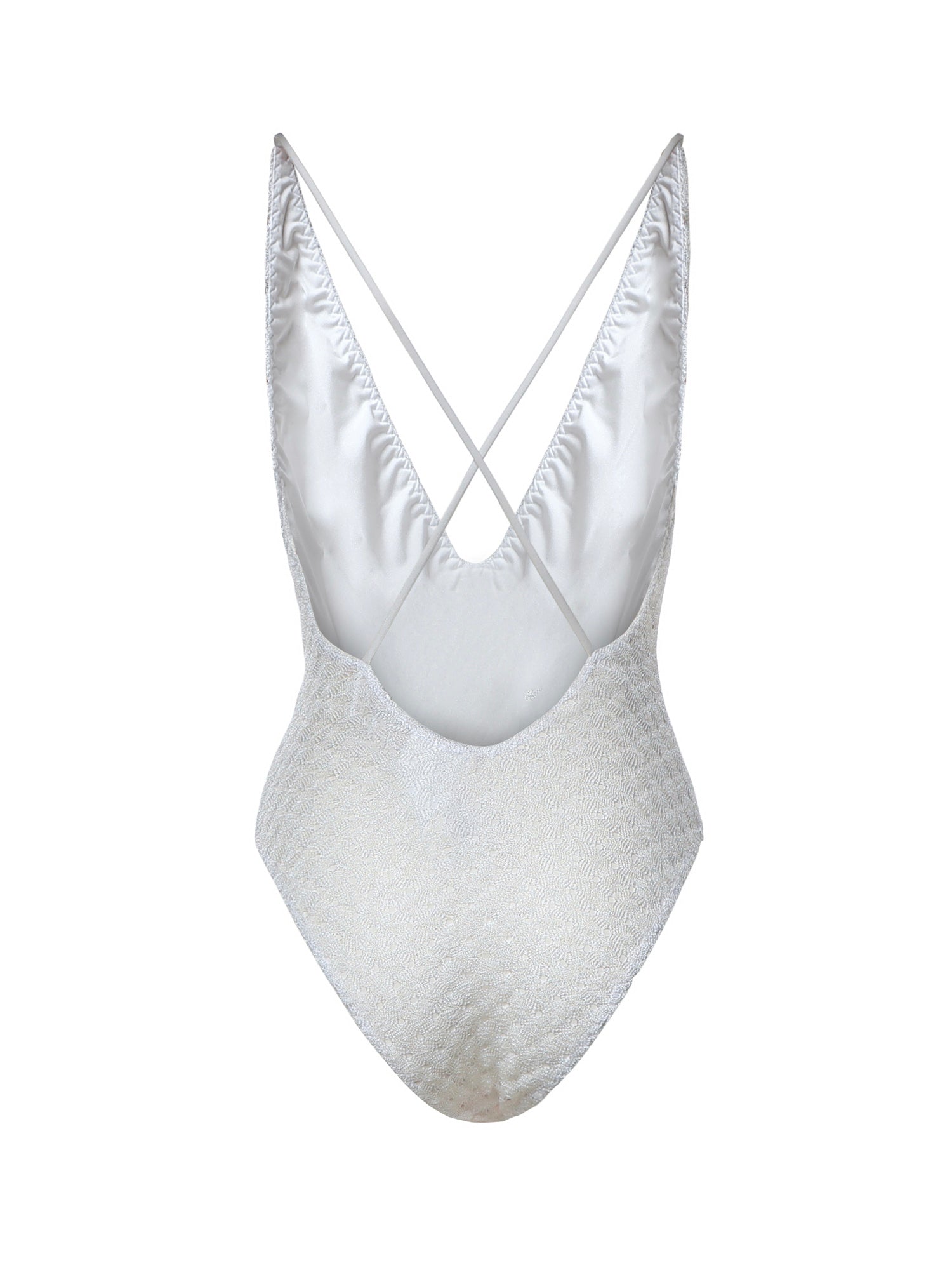 Costume intero in viscosa lamé lavorazione raschel MC22SP03 BR014RS01JW MISSONI 