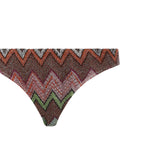 Bikini in viscosa lamé con macro zig zag MC23SP02 BR014KSM9YK MISSONI 