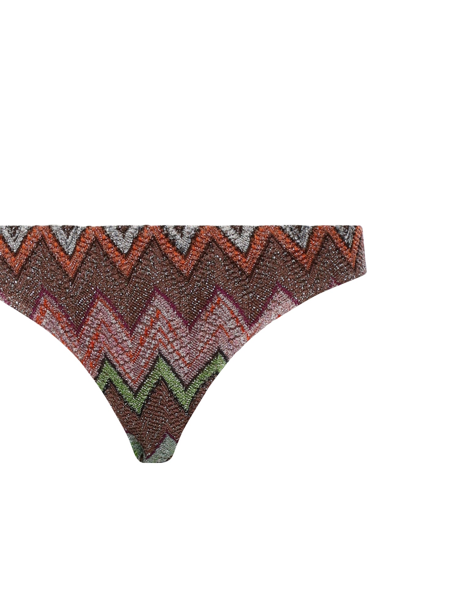 Bikini in viscosa lamé con macro zig zag MC23SP02 BR014KSM9YK MISSONI 