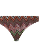 Bikini in viscosa lamé con macro zig zag MC23SP02 BR014KSM9YK MISSONI 