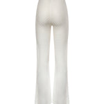 Pantaloni flare in viscosa lamé lavorazione raschel MC25SI00 BR014RS01JW MISSONI 