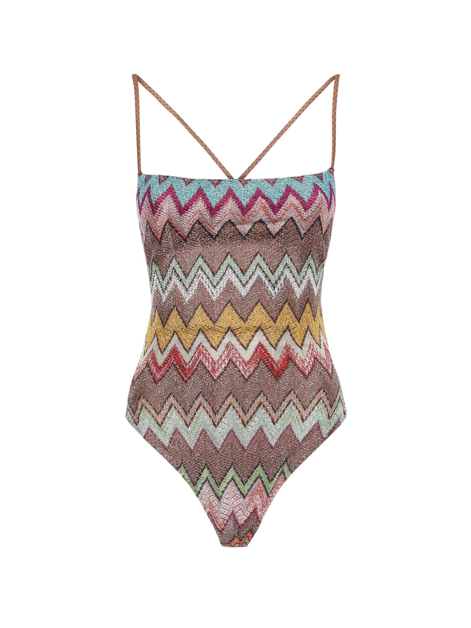 Costume intero in viscosa lamé MC25SP01 BR014KSM9YK MISSONI 