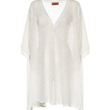 Caftano copricostume cropped in viscosa lamé MC26SQ00 BR014RS01JW MISSONI 