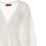 Caftano copricostume cropped in viscosa lamé MC26SQ00 BR014RS01JW MISSONI 