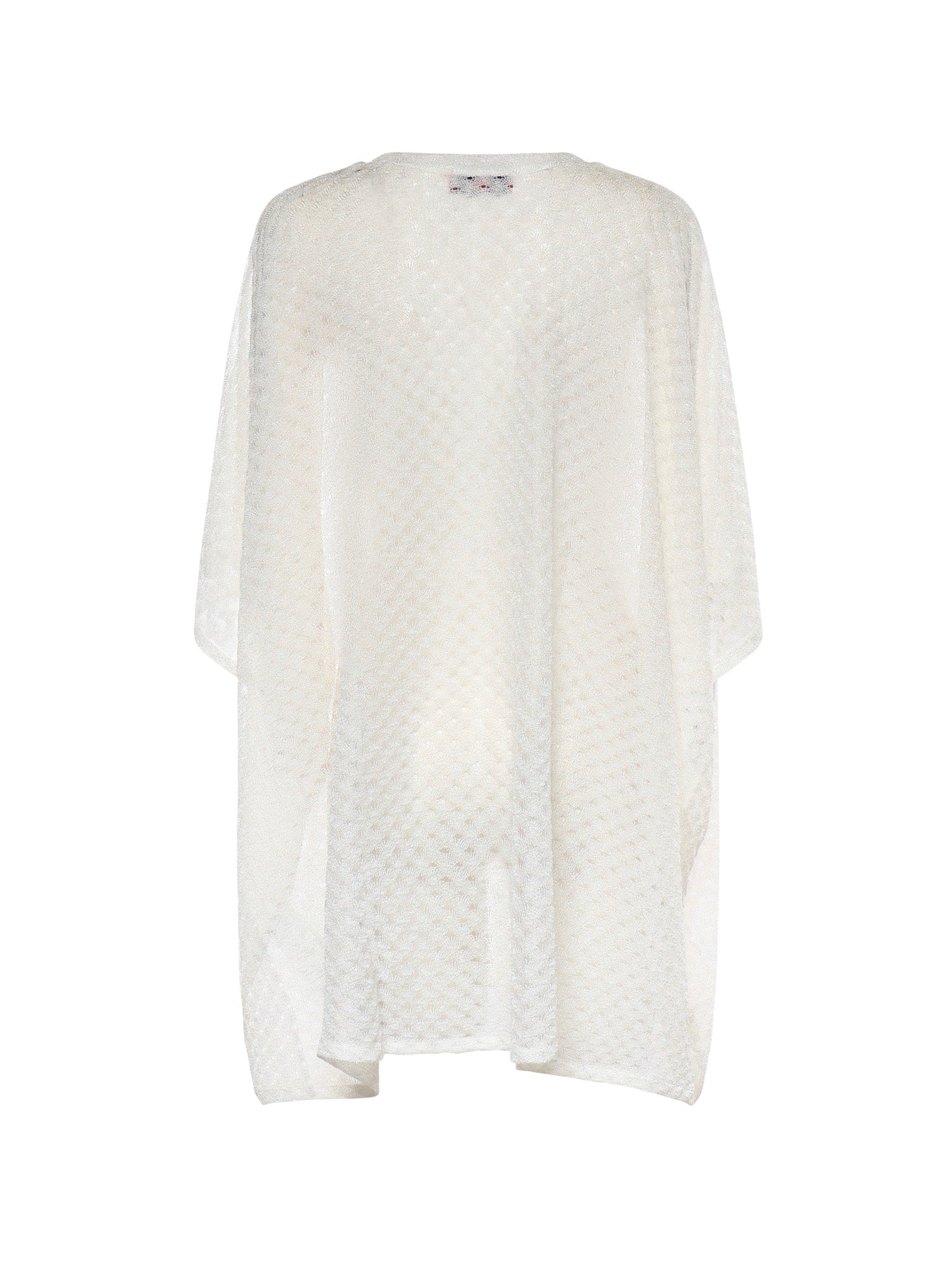 Caftano copricostume cropped in viscosa lamé MC26SQ00 BR014RS01JW MISSONI 