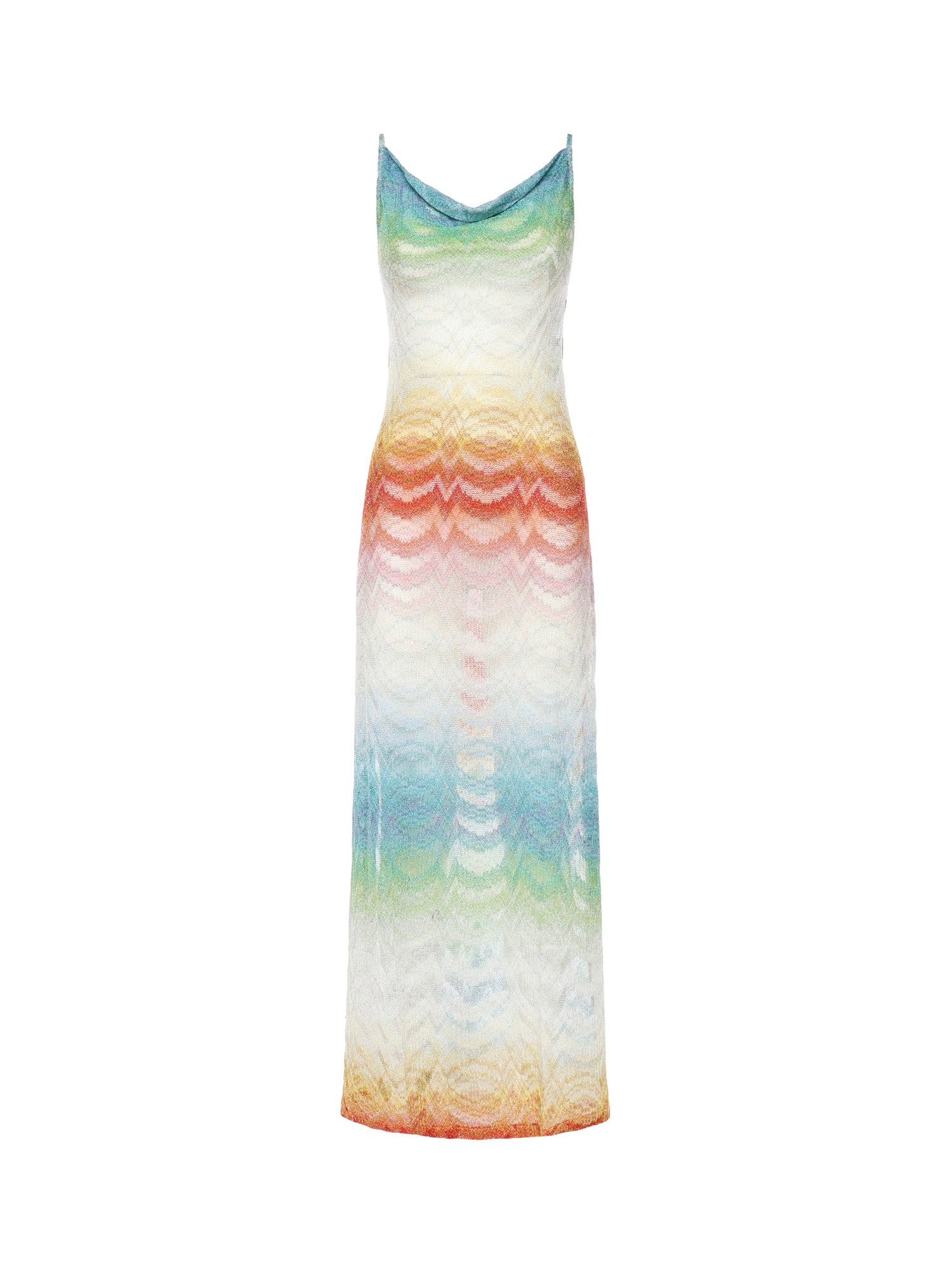 Abito copricostume lungo in viscosa lamé MC26SQ02 BR014HSM9X1 MISSONI 