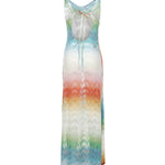 Abito copricostume lungo in viscosa lamé MC26SQ02 BR014HSM9X1 MISSONI 