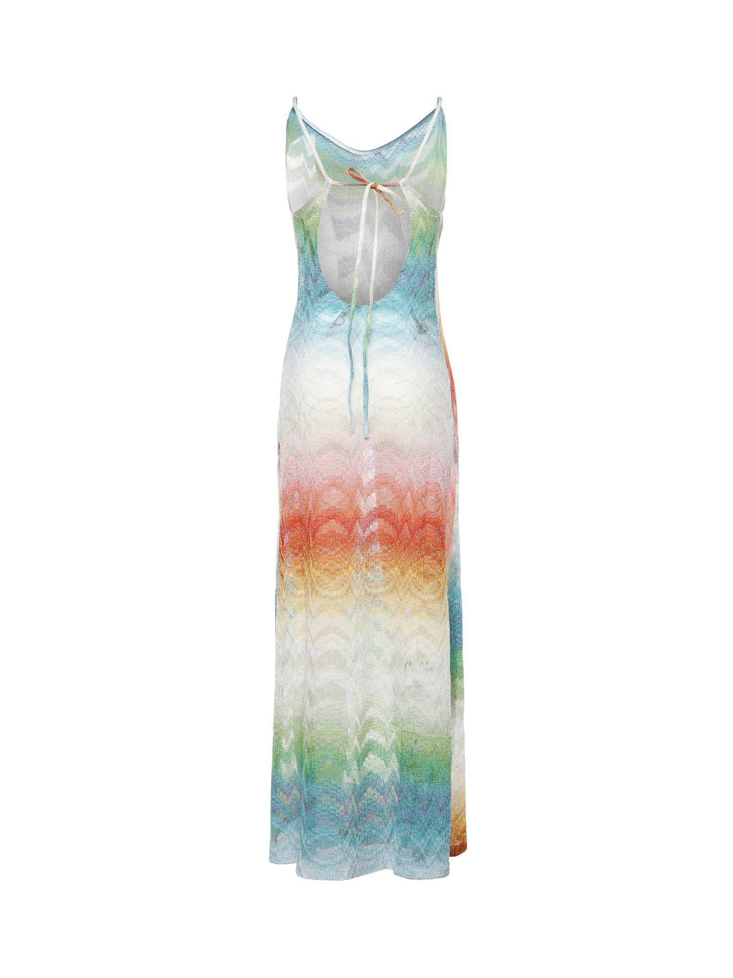 Abito copricostume lungo in viscosa lamé MC26SQ02 BR014HSM9X1 MISSONI 