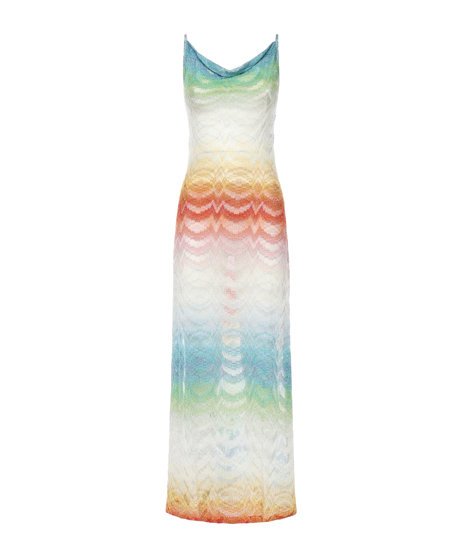 Abito copricostume lungo in viscosa lamé MC26SQ02 BR014HSM9X1 MISSONI 