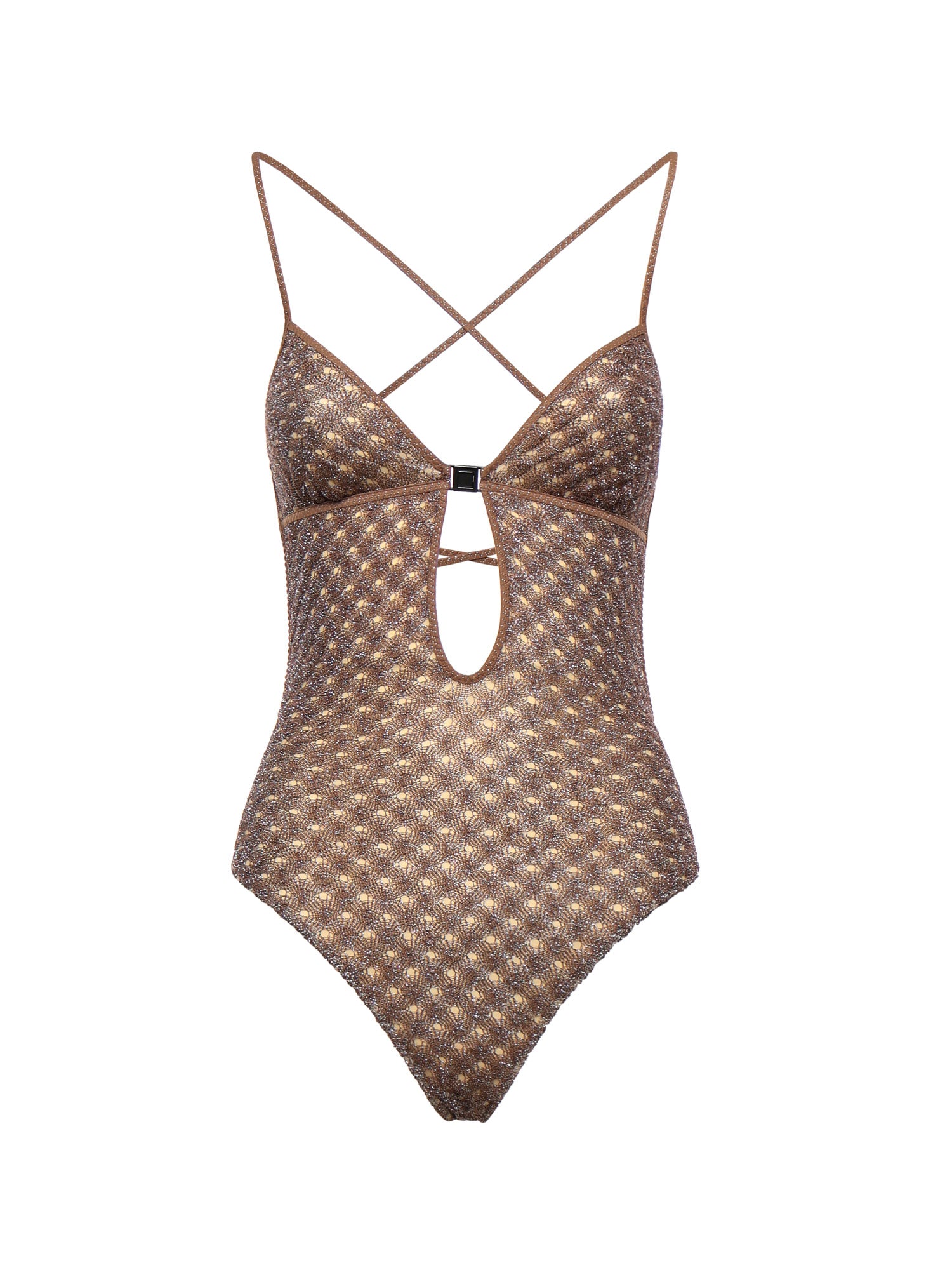 Costume intero in viscosa lamé MS26SP0L BR014DS80EE MISSONI 