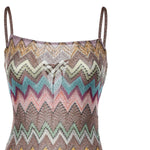 Mini-abito copricostume in viscosa lamé MS26SQ0O BR014KSM9YK MISSONI 