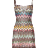 Mini-abito copricostume in viscosa lamé MS26SQ0O BR014KSM9YK MISSONI 